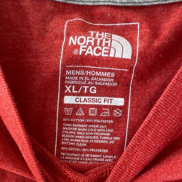 Red and black north face tee - Picture 3 of 3